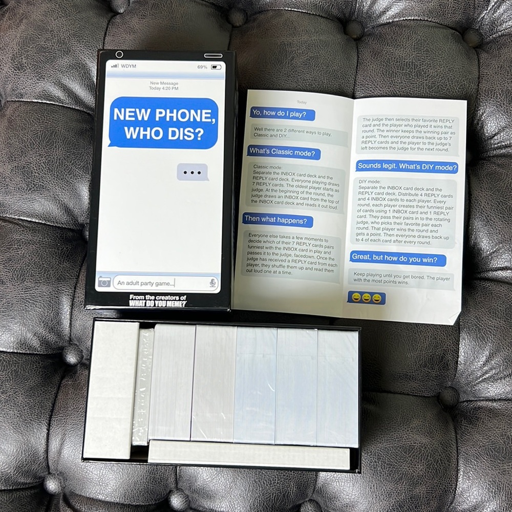New Phone, Who Dis? - The 100% Offline Text Messaging Party Game